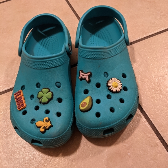 CROCS | Shoes | Teal Crocs Mens 7 